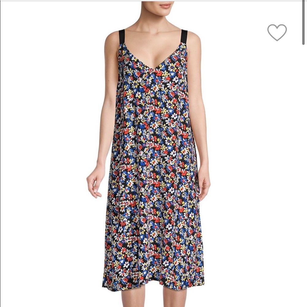 Rag & Bone Navy Floral Estell Dress